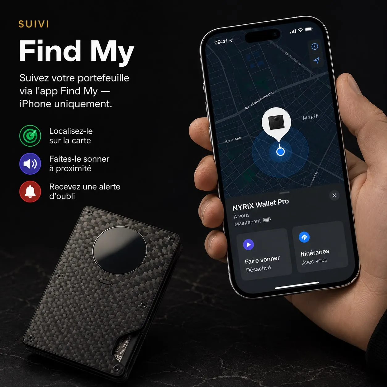 NYRIX Apple Find My